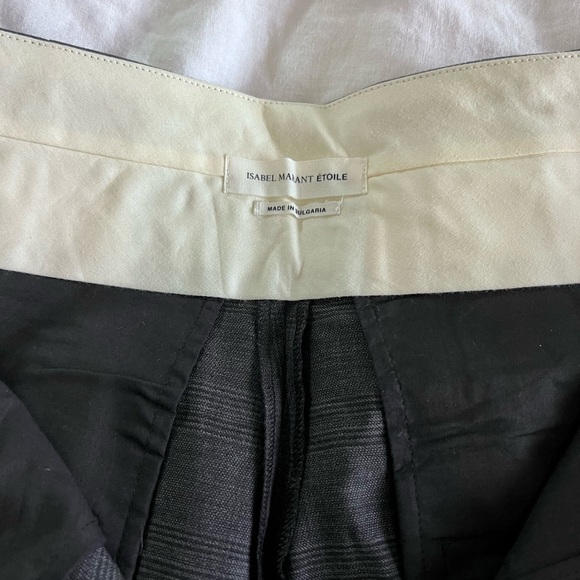 NWOT Isabel Marant Étoile
Ornella wool check pleated trousers - Picture 4 of 7